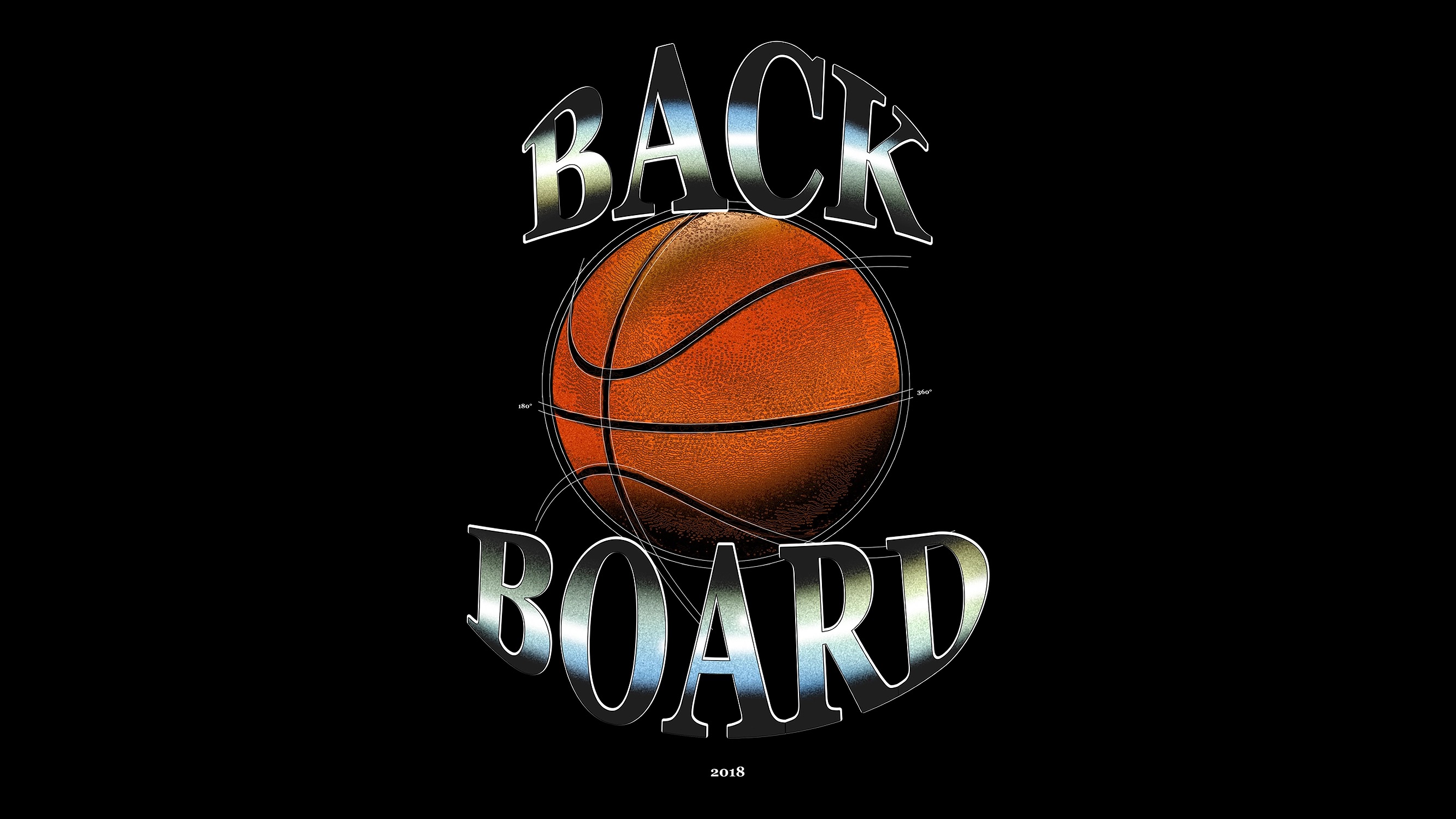 Backboard basketball t-shirt — apparel graphic design, design 3