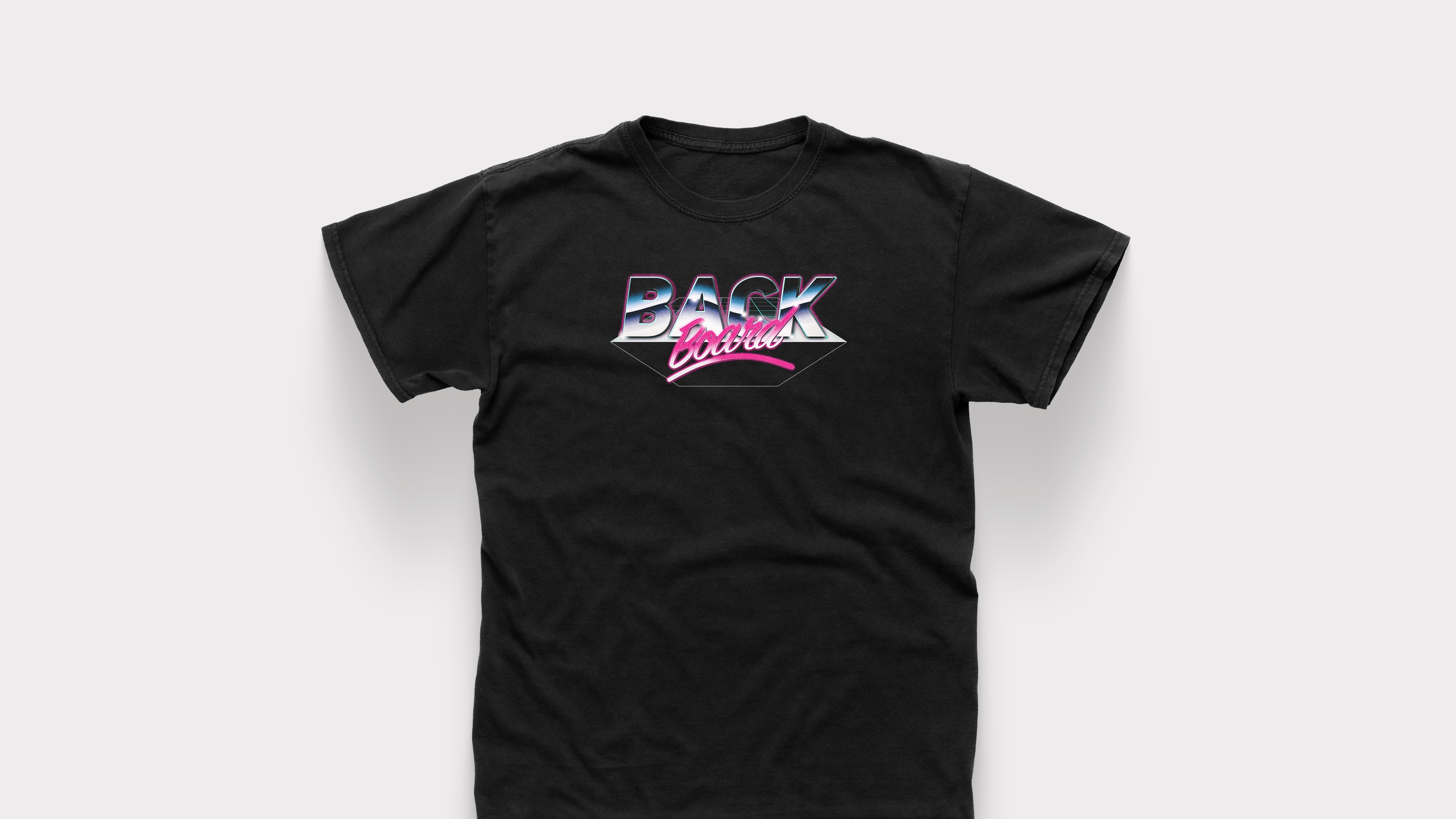 Backboard basketball t-shirt — apparel graphic design, mockup 5