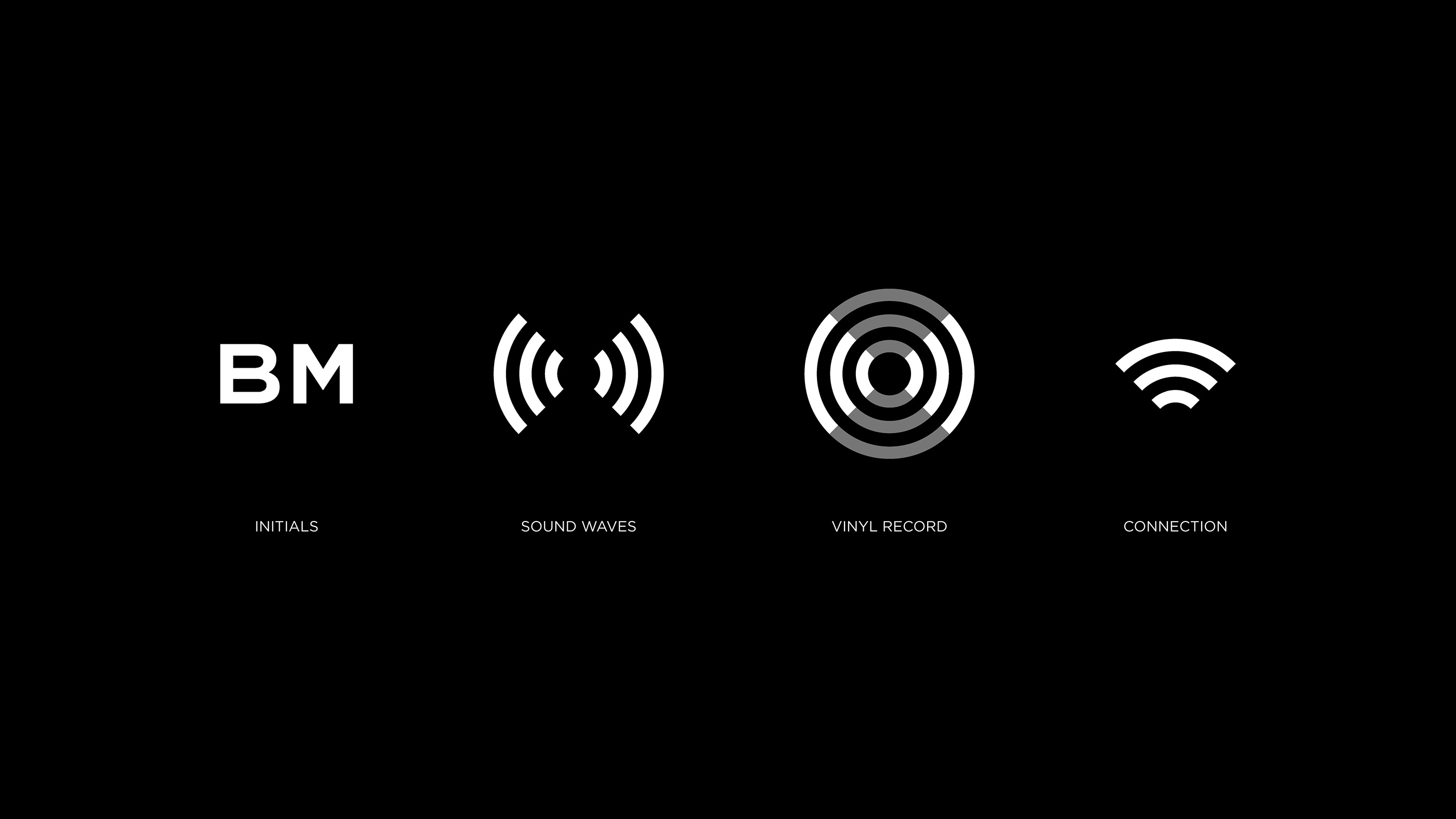 BeatMatch logo breakdown — brand identity system