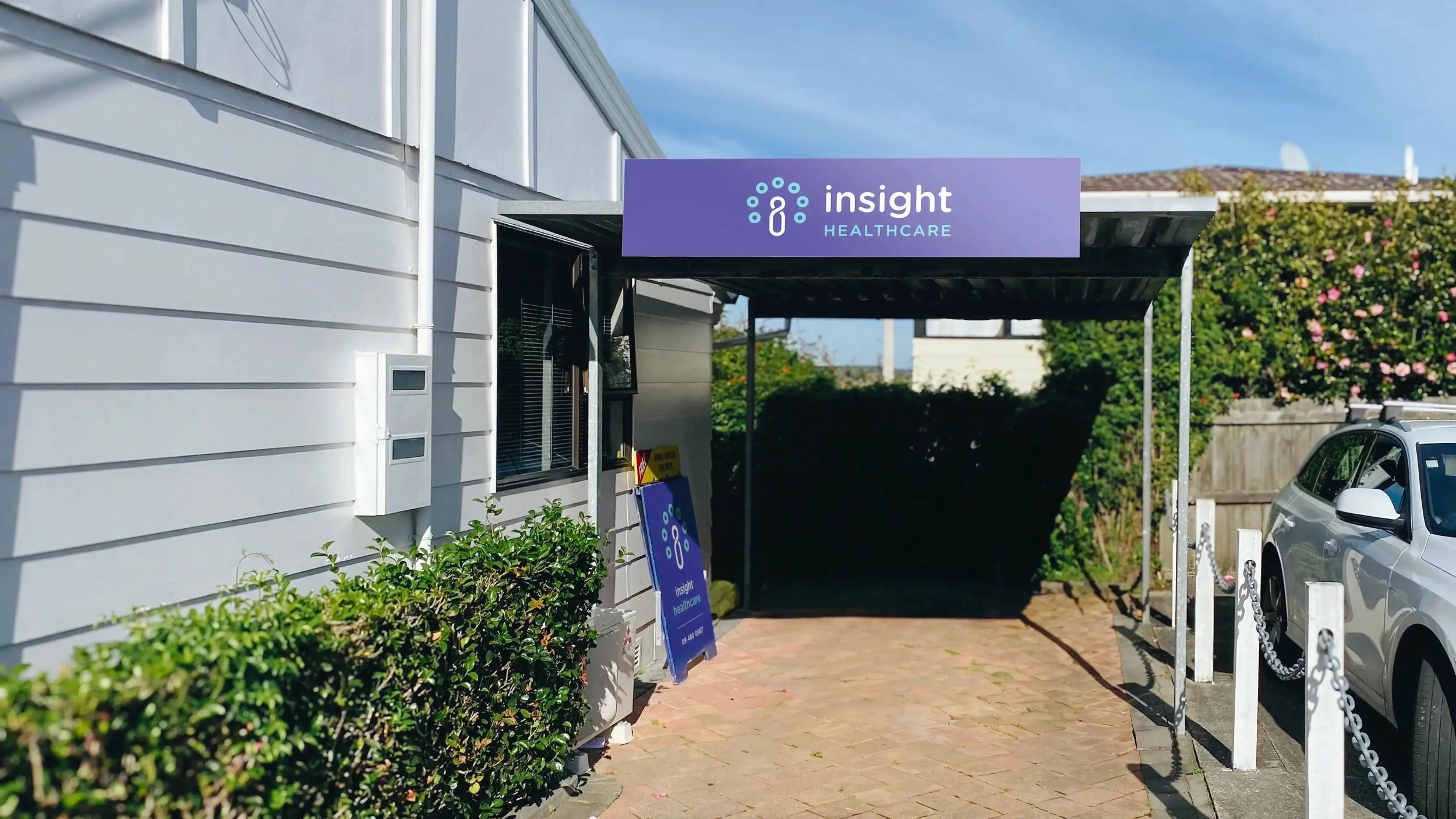 Insight Healthcare wayfinding and signage — environmental design