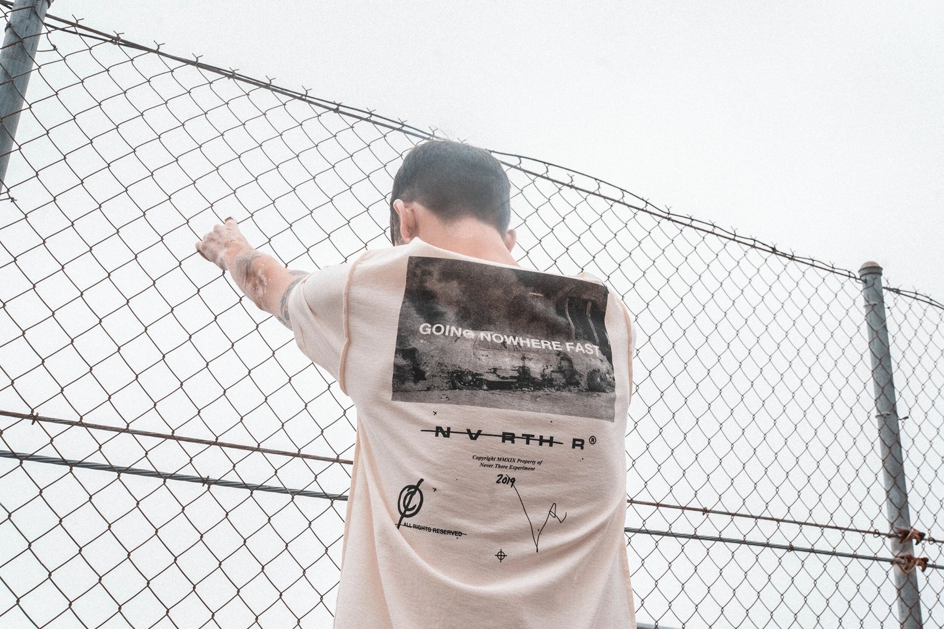 NEVERTHERECO t-shirt graphic — apparel illustration design, image 2