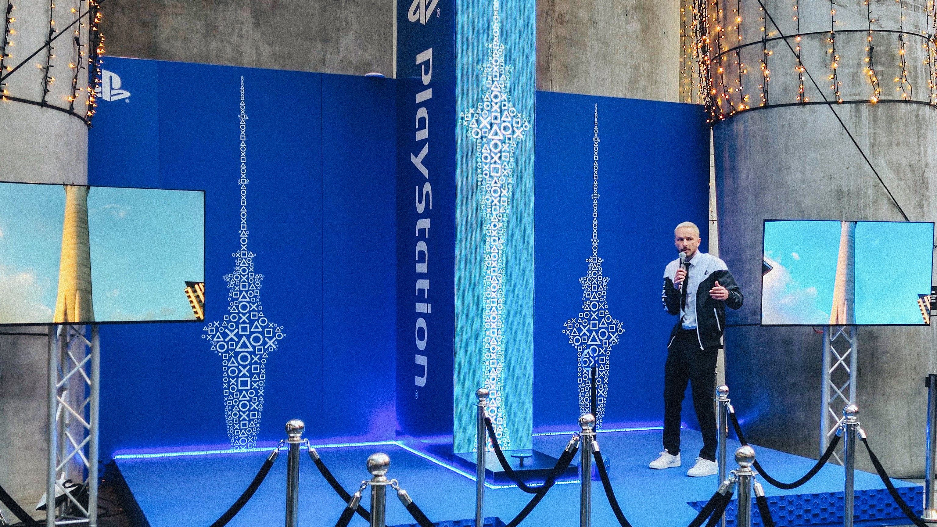 PlayStation Sky Tower event display — Auckland activation