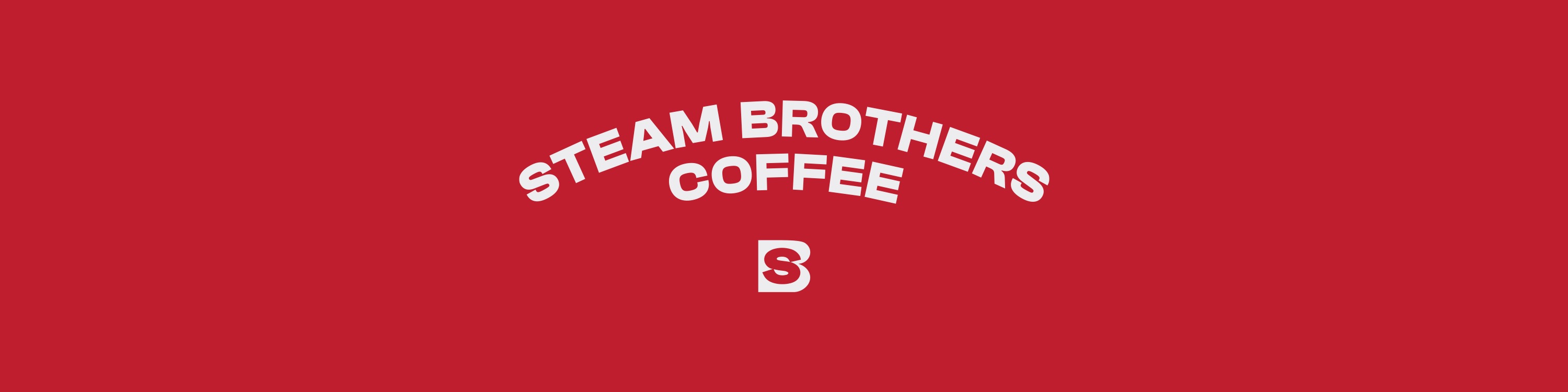 Steam Brothers Coffee — brand identity and design by Liam Robert