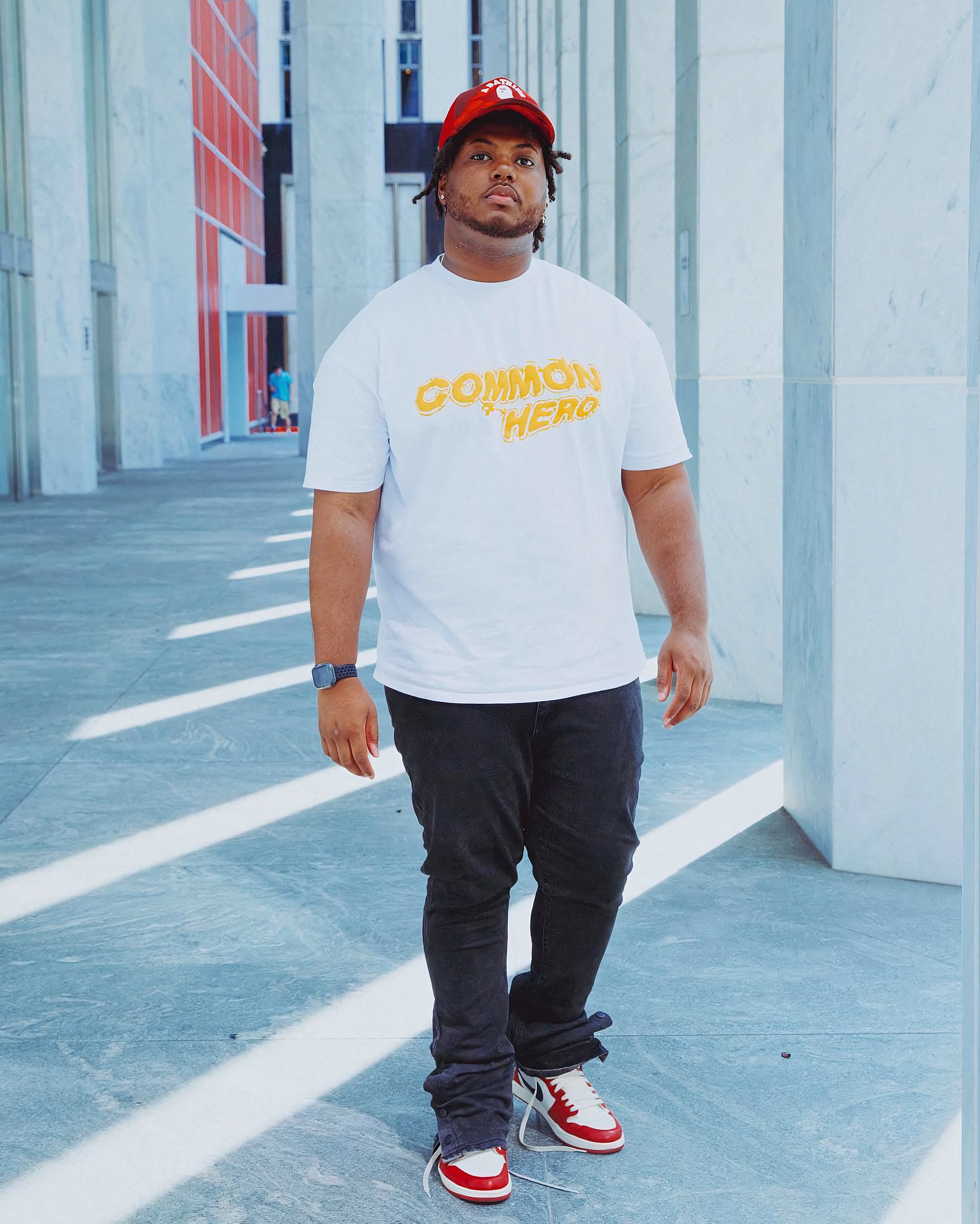 The Common Hero t-shirt graphic — apparel illustration design, image 2